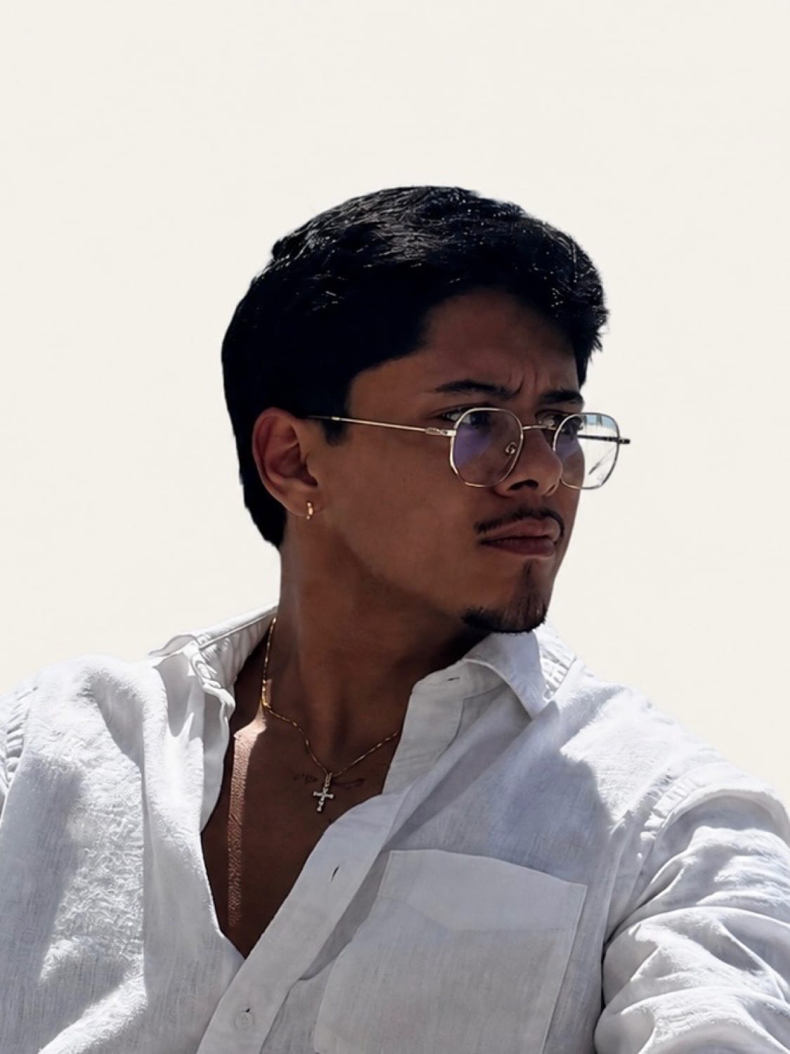 Portrait of Juan Zapata, master barber in Davie, FL